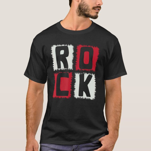 Rock And Roll T Shirt (Framsida)