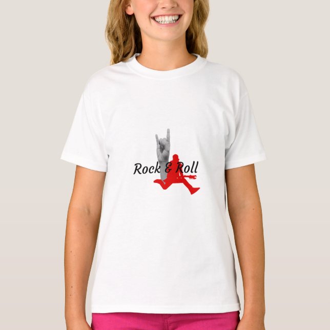 Rock And Roll T Shirt (Framsida)