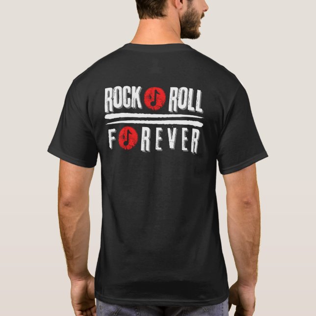 Rock and roll t shirt (Baksida)