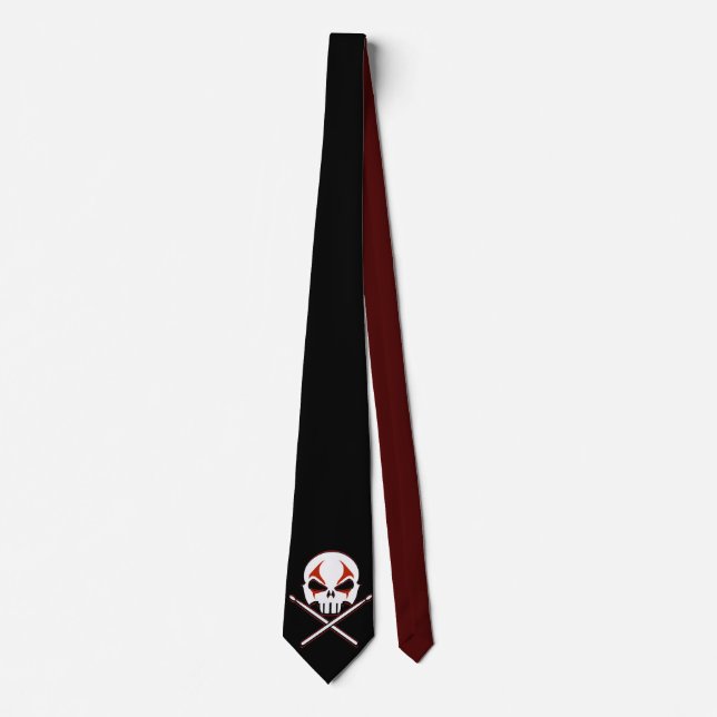 Rock and roll Tie Död Metall Neckties (Framsida)