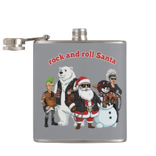 Rock and Roll Tomte Rollig Biker Punk Jul Fickplunta