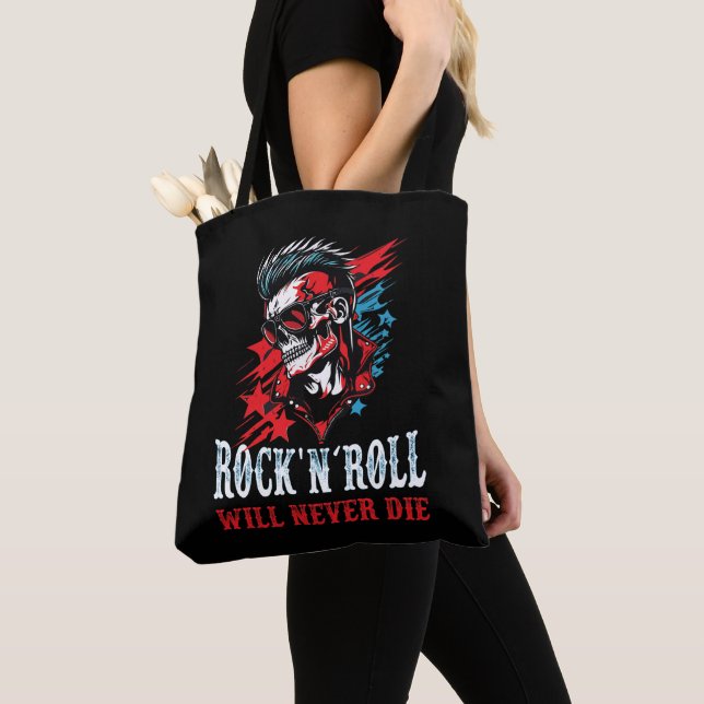 Rock and roll tygkasse (Närbild)