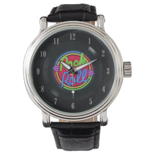 Rock and roll Vintage Vinyl Record Wrist 2 Armbandsur