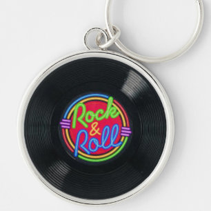rock and roll vinylpost, Nyckelring