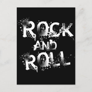 Rock and Roll Vykort