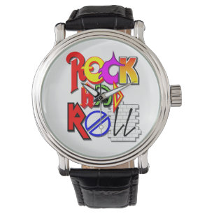Rock and roll Watch (vit) Armbandsur