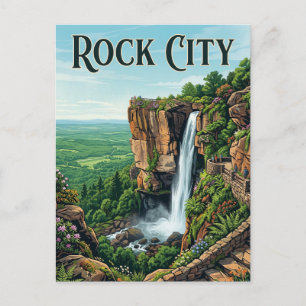 Rock City Gardens Vykort