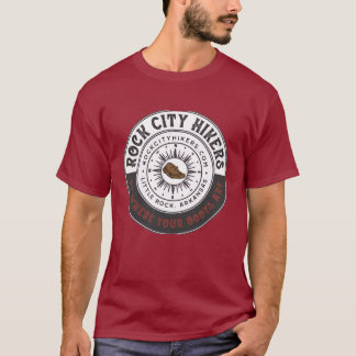 Rock City Hikers Red T Shirt