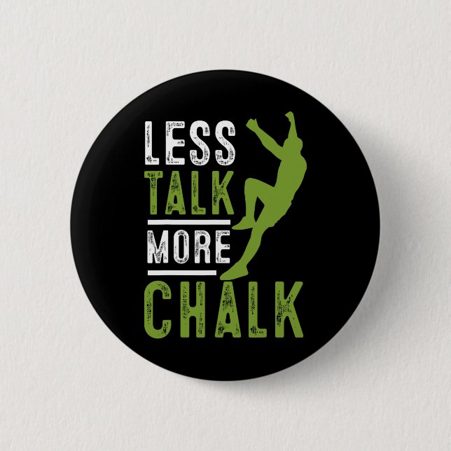 Rock Climbing Climber Gift  Knapp (Framsida)