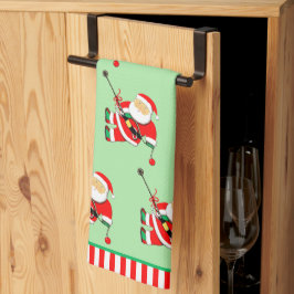 Rock Climbing Holiday Gift Kökshandduk