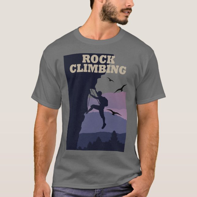 ROCK CLIMBING T SHIRT (Framsida)
