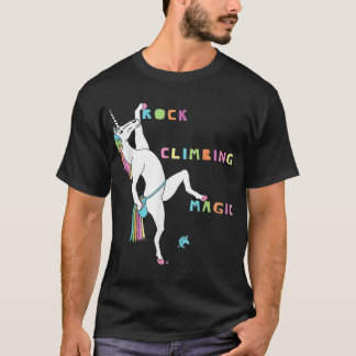 Rock Climbing Unicorn Costume Unicorn funny funny T Shirt