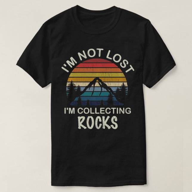 Rock Collecting   Geologist Gifts  Rock Collector  T Shirt (Design framsida)
