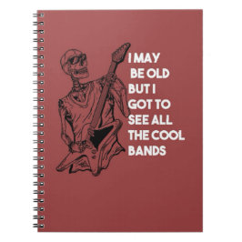 Rock Fan Gifts Band Music Guitarist Artist Guitar Anteckningsbok