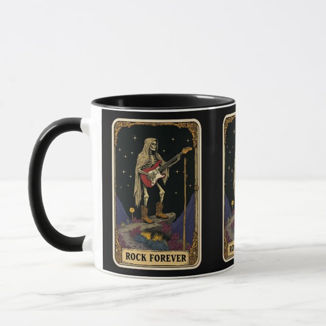 Rock Forever Music Mug Mugg (Vänster)