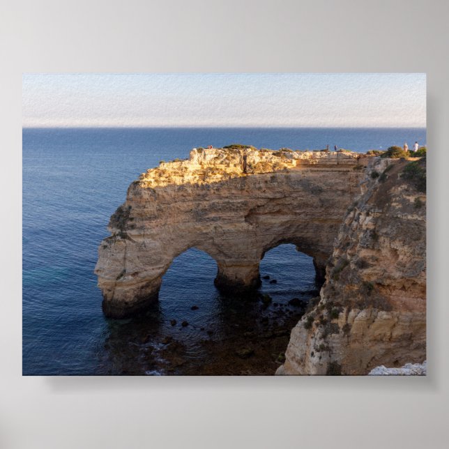 Rock formations in Algarve Poster (Framsidan)