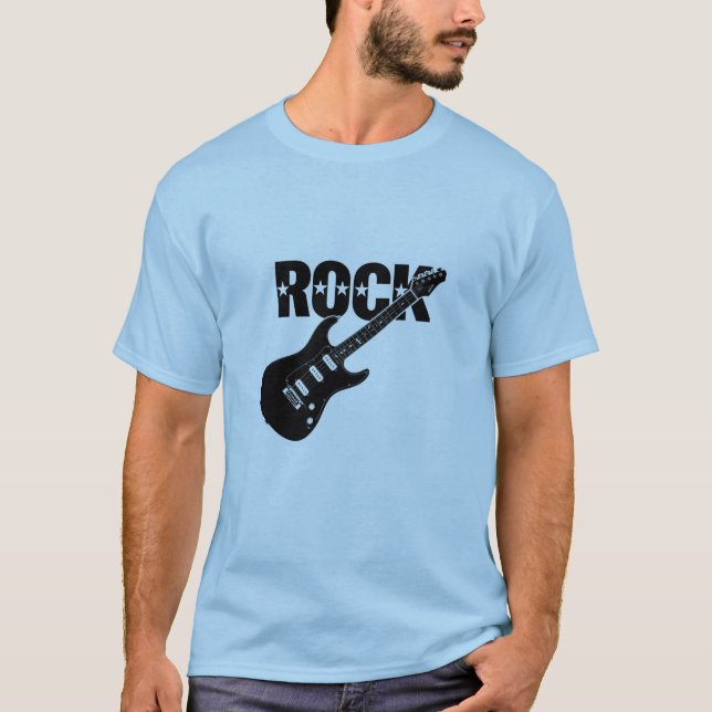 Rock Guitar Legend T Shirt (Framsida)