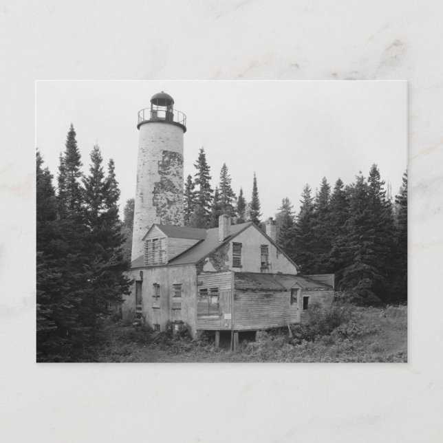 Rock Harbor Lighthouse Vykort (Framsida)