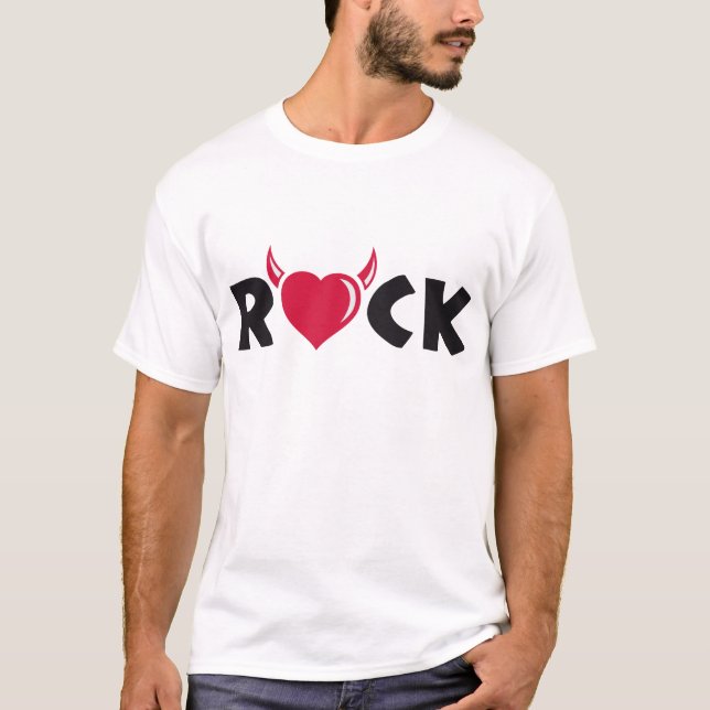 Rock Heart 3c Tröja (Framsida)