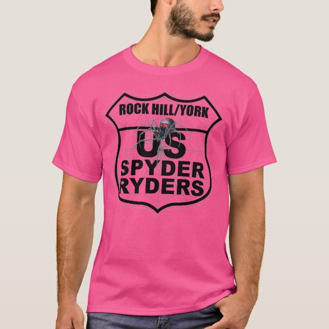 Rock Hill/York Kapitel - Logotyp Transparent T Shirt (Framsida)
