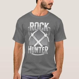 Rock Hunter Geologist Stone Job Geology Student gi T Shirt