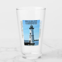 Rock Island Lighthouse, New York Pintglas