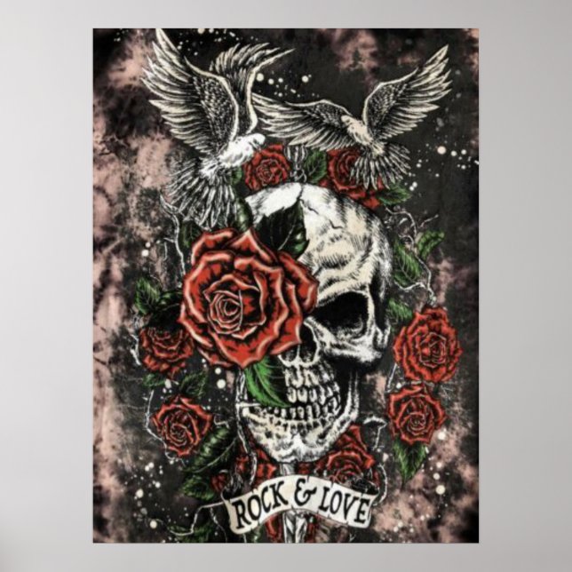 Rock & Kärlek Poster (Framsidan)