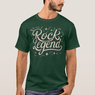 Rock Legend Rock And Roll Music Lover family T Shirt
