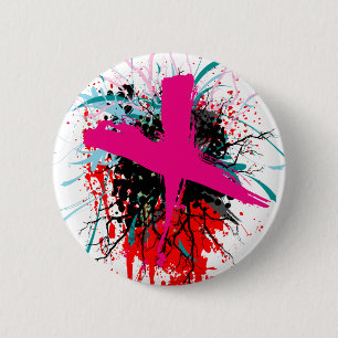 Rock=Life "X-Klassat" emblem Knapp