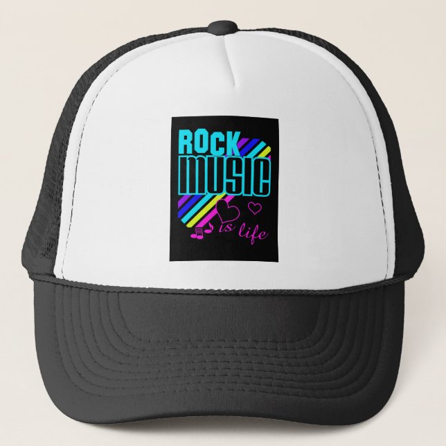 Rock musik hat keps (Framsida)