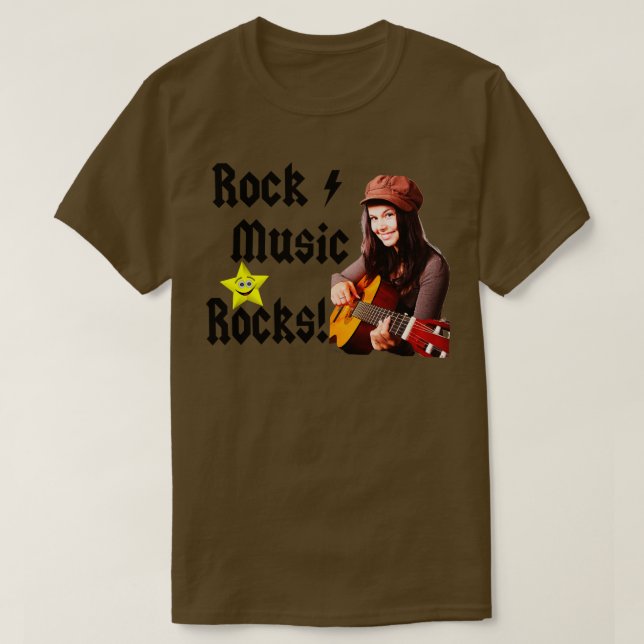 Rock musik Sten Corny Classic Sten Guitar T Shirt (Design framsida)