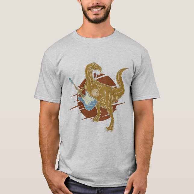 Rock musik T Rex T Shirt (Framsida)