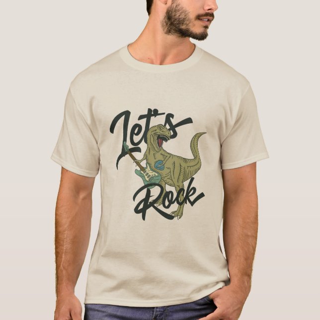 Rock musik T Rex T Shirt (Framsida)