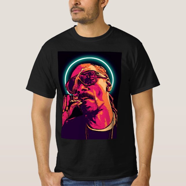 Rock musik vintage t shirt (Framsida)