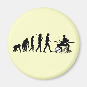 Rock musikhandelsresanden och Jazz Dubstep trummar Magnet