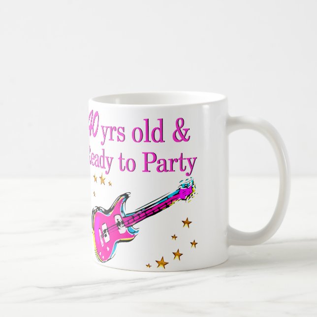 ROCK N ROLL 40:E KAFFEMUGG (Höger)