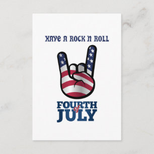 Rock N Roll 4:e juli Tilläggskort
