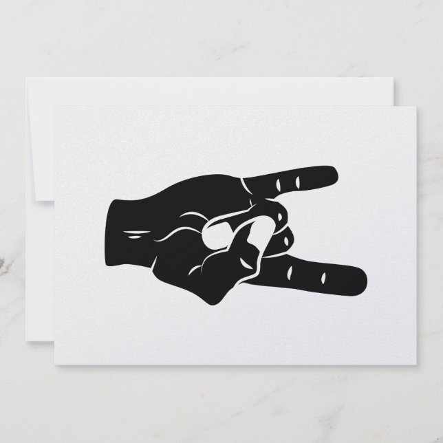 Rock n Roll Djävulen Horns (Framsida)