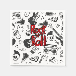 Rock N Roll Forever Pappersservett