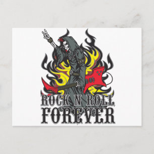 Rock N Roll Forever Vykort