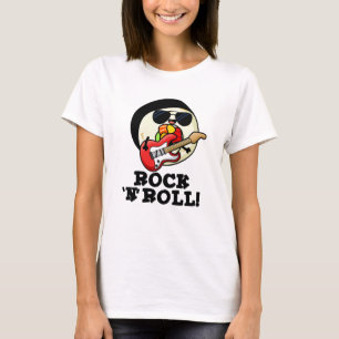 Rock n Roll Funny Sushi Roll Pun T Shirt