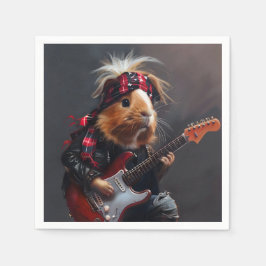 Rock n Roll Guinea Gris Pappersservett