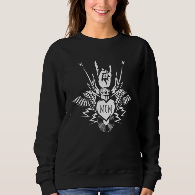 Rock N Roll Heavy Metal Music Elgitarr För T Shirt (Framsida)