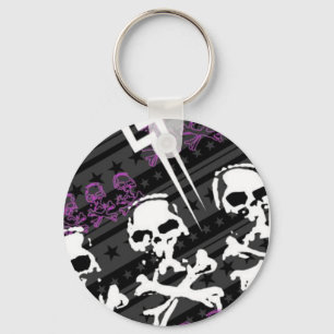 Rock N Roll Keychain Nyckelring