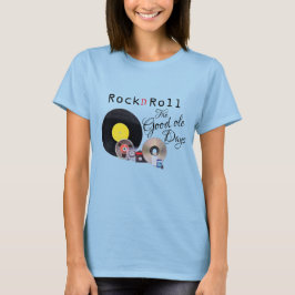 "Rock n Roll" Kvinnors grundläggande T-Shirt