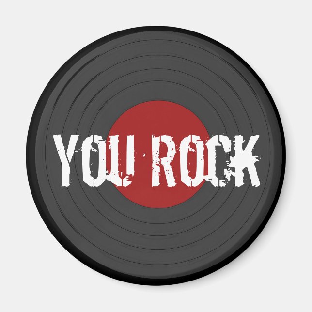 Rock N Roll Magnet (Framsidan)