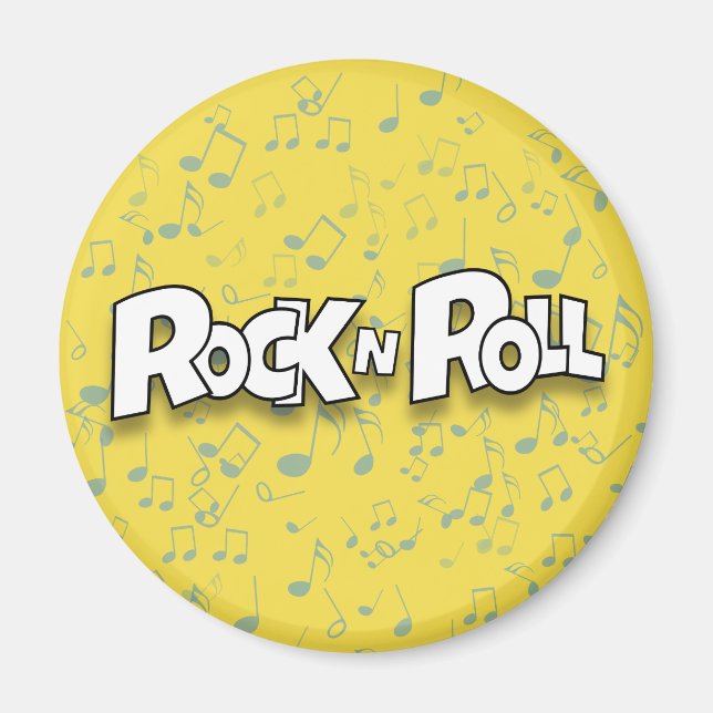 Rock N Roll Magnet (Framsidan)