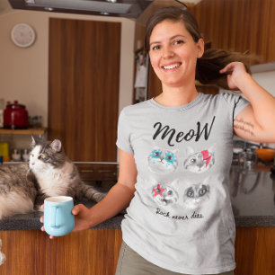 Rock n Roll Meow Cats Rock T Shirt