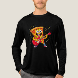 **Rock ’n’ Roll Pizza – Funny Guitar-Playing Slice T Shirt