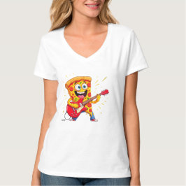 **Rock ’n’ Roll Pizza – Rolig Pizzaskiva som spela T Shirt